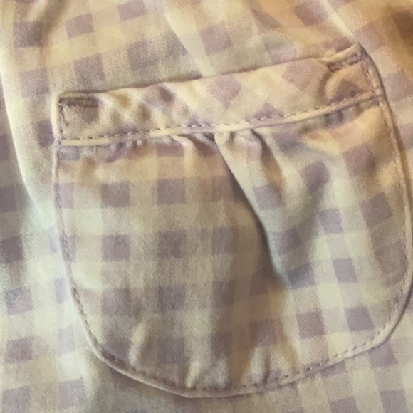 Gymboree White and Purple Floral Baby Outfit - Picture 9 of 9